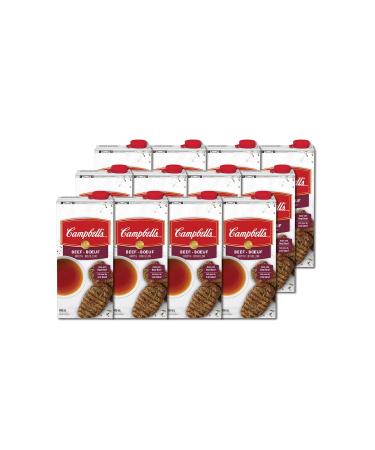 Campbell's Beef Broth 900 mL (Pack of 12) 1 count (Pack of 12)