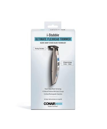 ConairMAN i-Stubble Cordless Ultimate Flexhead Beard Trimmer for Men - Buy Online on GoSupps.com