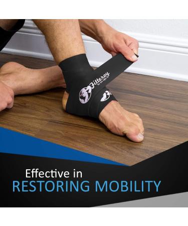 Fitteroy VOD Flowed Compression Band - Enhance Mobility & Muscle Relaxation with Wide Black Roller | International Shipping Available - Buy Online on GoSupps.com