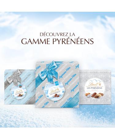 Lindt - Bo te Cadeau LES PYR N ENS Edition Silver - Assortiment de Chocolats au Lait et Noirs - Frais et Fondants - Id al pour No l 204g Edition Silver 204g - Buy Online on GoSupps.com