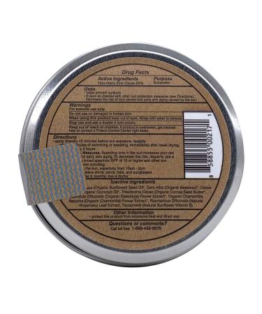 Organic Baby & Kids SPF 30 Sunscreen Zero-Waste Bundle with Lotion Tin & Stick - 3oz & 1oz - Hemp Drawstring Bag Included - Buy Online on GoSupps.com