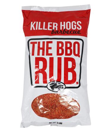 Killer Hogs The BBQ Rub | Championship Grill Seasoning for Beef, Steak, Burgers, Pork, and Chicken | 5 Pounds 5 Pound (Pack of 1)