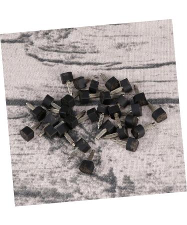 TENDYCOCO 60 Pcs High Heels Stiletto Repair Caps - Gold Women's Shoe Heel Replacement Accessories - Buy Online on GoSupps.com