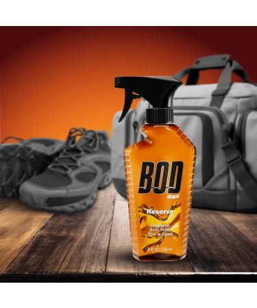 BOD Man Fragrance Body Spray Reserve 8 fl oz - Buy Online on GoSupps.com