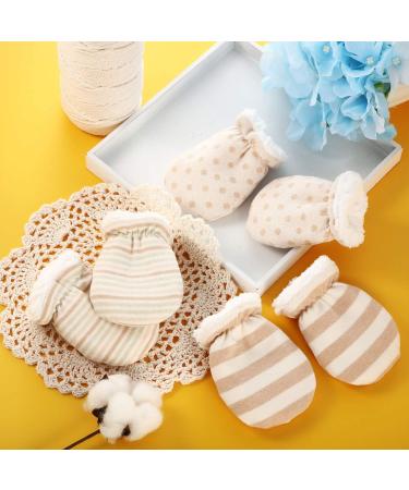 Blulu 3 Pairs Baby Mittens for 0-12 Months | Winter Warm Infant Gloves - Buy Online on GoSupps.com