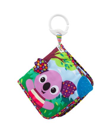 Lamaze Walla Walla the Koala Storytime Clip on Pram and Pushchair Newborn Baby Toy Clip and Go Toy Sensory Toy for Babies with Colours and Sounds Development Toy for Boys and Girls Aged 0 Months +
