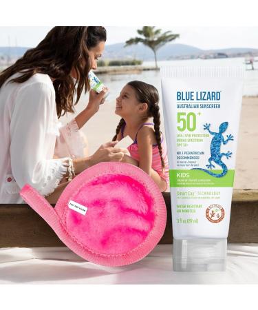 Buy Mineral-Based Kids Sunscreen & Makeup Cleansing Cloth - 3 Oz | Water Resistant UV Protection Pack of 2 - International Shipping Available - Buy Online on GoSupps.com