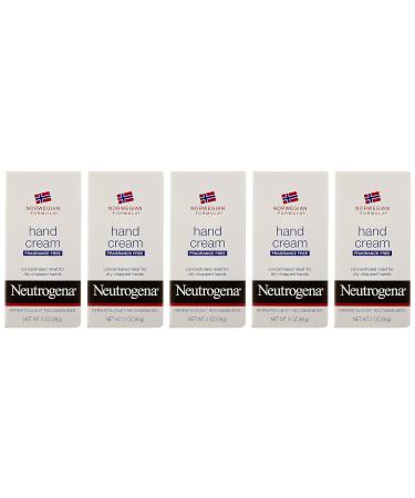 Neutrogena Norwegian Formula Hand Cream 2 Oz - 5 Pack - Buy Online on GoSupps.com