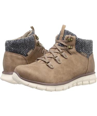 Skechers Women's Synergy Cold Daze Boot 9.5 Taupe - Comfort & Style - Buy Online on GoSupps.com