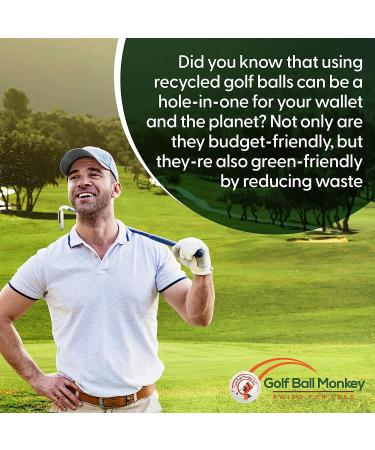 Trufeel AAAA Quality White 4A Recycled Golf Balls - Bulk Pack of 50 - Soft Feel for Men and Women | Golf Ball Monkey - Buy Online on GoSupps.com