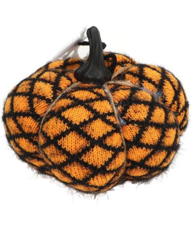 Handmade Fabric Pumpkin Halloween Pumpkin Exquisite Soft Wool Pumpkin Decorative Fabric Pumpkin Autumn Decorations(Yellow) - Buy Online on GoSupps.com