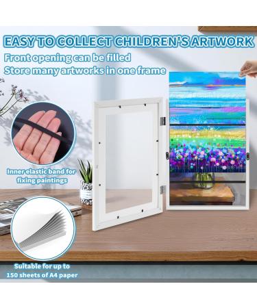 Yiifell A4 Picture Frame for Children's Drawings | Creative Art Display Frame for Kids - Buy Online on GoSupps.com