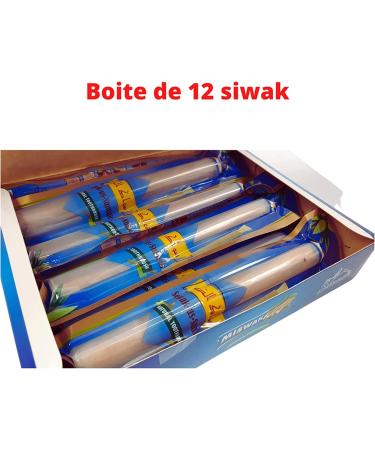 Organic Miswak Sticks for Teeth - Natural Chewing Sticks | Pack of 12 | Cleaning Disinfecting & Whitening - Buy Online on GoSupps.com