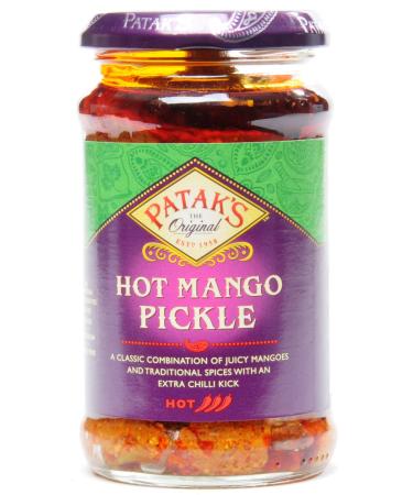 Pataks Pickles and Chutney (Hot Mango Chutney 2 x 283g)