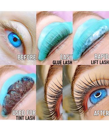 Lash Lift Pad Shield - Ultra Curl Silicone Eyelash Perm Rods | 6 Sizes for DIY Home Use | Durable & Secure Dolphin Design - Buy Online on GoSupps.com