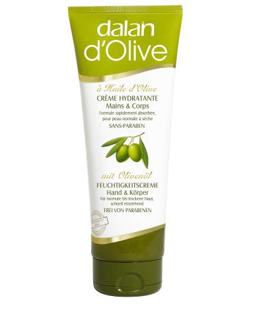 Dalan d'Olive Moisturising Cream Hand and Body Pack of 2 (2 x 75 ml)