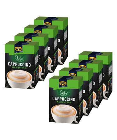 KRÜGER sweet life Cappuccino Less sweet, Latte, coffee with milk, Light, 8 x 10 bags