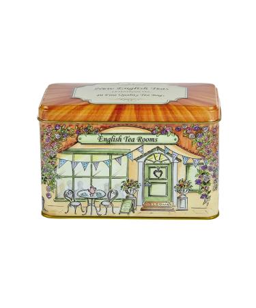 New English Teas Vintage Tea Rooms Tea Tin with 40 English Afternoon Teabags