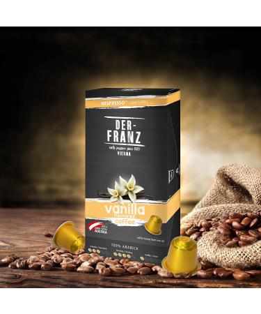 Nespresso Compatible Vanilla Coffee Capsules 60 Pods 6-Pack | Premium Aroma & Flavor - Buy Online on GoSupps.com