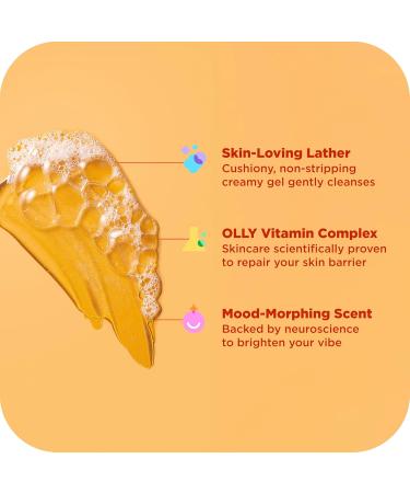 OLLY Body Wash & Body Scrub Mini pack 4 Count Hydrate & Repair Skin Barrier 3 oz - Buy Online on GoSupps.com