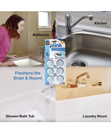 Compac Home Plink Fizzy Drain Cleaner/Deodorizer - Lemon Scented, 12 Tablets, Pack of 2 - Buy Online on GoSupps.com