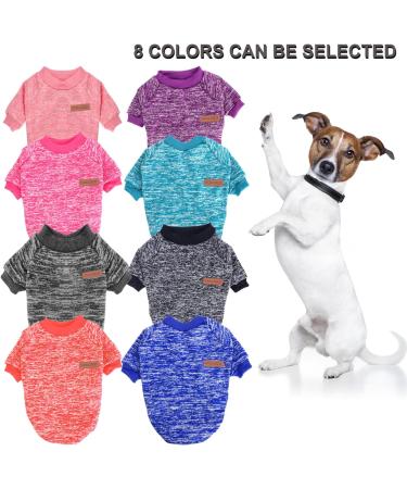 HuaLiSiJi Pink Dog Hoodie Sweater | Soft Fleece Chihuahua Jumper | Easy On/Off Cozy Christmas Sweatshirt for Small Dogs - Medium Size - Buy Online on GoSupps.com