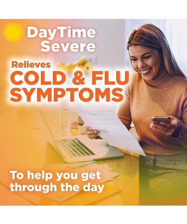 Amazon Basic Care Severe Cold and Flu Relief Combo Pack - 24oz Day & Night Liquid Medicine - Buy Online on GoSupps.com