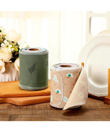 Vitalcozy Reusable Toilet Towels | Washable & Absorbent Cotton Bidet Towels | Eco-Friendly Paperless Wipes for Kitchen & Home - Buy Online on GoSupps.com