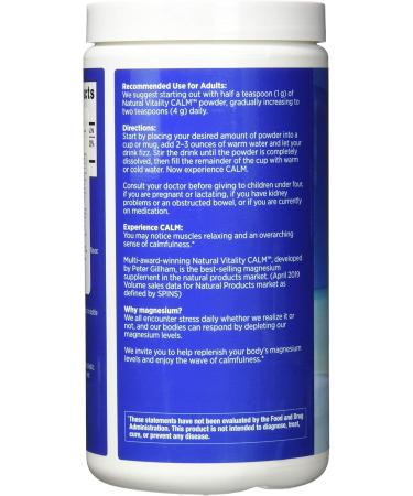 Natural Calm The Anti-Stress Drink Original (non aromatis ) - Calm N.Om gas 453g - Buy Online on GoSupps.com