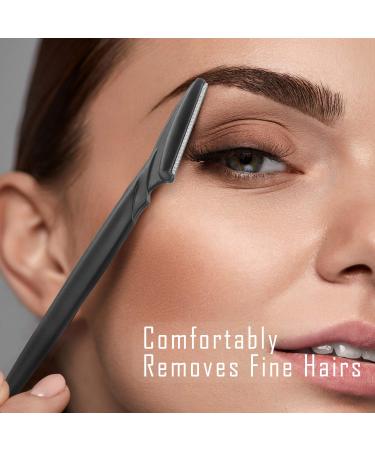 Boao 24 Pieces Eyebrow Razor Facial Shaper Trimmer - Precision Cover Included (Multicolor A) - Buy Online on GoSupps.com