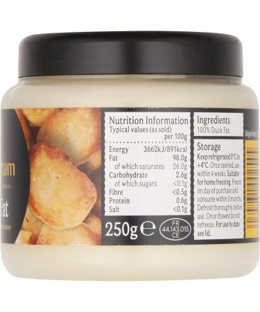 Gressingham Duck Fat 250g - Premium Quality Cooking Fat for Rich Flavour - Buy Online on GoSupps.com