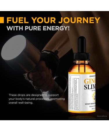 Ginger Slim Pro Weight Loss Drops- Official Ginger Slim Pro Drops All-Natural Liquid Formula to Support Active Lifestyle Fitness and Overall Health Premium GingerSlim Pro Gotas (30 Servings) - Buy Online on GoSupps.com