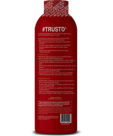 Detoxify Xxtra Clean Herbal Drink - Grape Flavor 20 oz with Ginseng & Milk Thistle Extracts - Buy Online on GoSupps.com