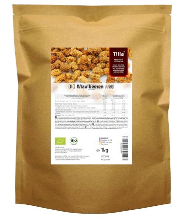 Tilia ORGANIC Mulberries white 1 kg 1 kg (1 pack)