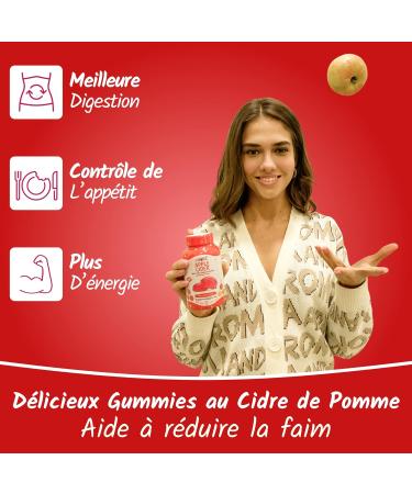 VITAFUL Apple Cider Detox Intestinal Cleansing Digestion & Energy Boost - Apple Vinegar & Ginger Extract - Food Supplement - 100% Vegan - 120 gummies 2 Month Dose - Buy Online on GoSupps.com