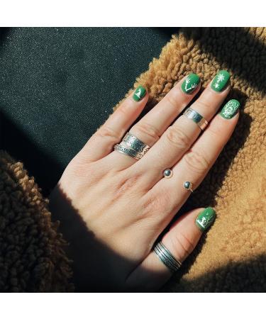 Uonlytech 6pcs Halloween Nail Art Plates - Pumpkin Pattern DIY Nail Templates for Stunning Manicure - Buy Online on GoSupps.com