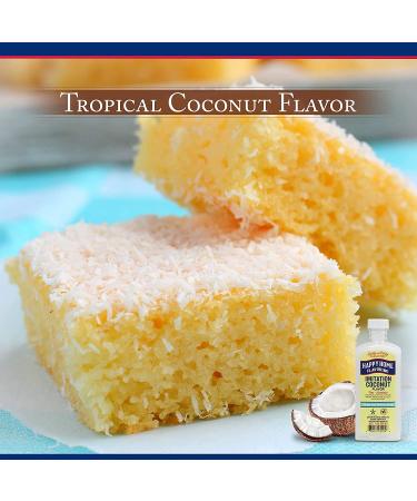 Happy Home Imitation Coconut Flavoring 7 oz - Non-Alcoholic & Certified Kosher - Buy Online on GoSupps.com