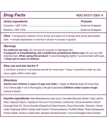 LATHER Muscle Ease Pain Relief Gel - 4 Oz | Natural Botanical Pain Relievers for Back, Neck, Knee, and Lower Back | Topical Muscle Relaxer for Instant Relief - Buy Online on GoSupps.com