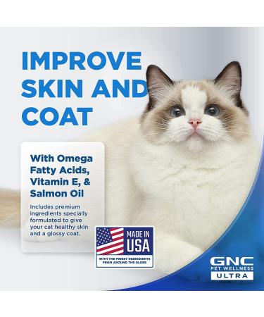 GNC Pets Ultra Cat Supplements - Chicken Flavored Soft Chews for Cat Health - 60 Count, Made in USA - Buy Online on GoSupps.com