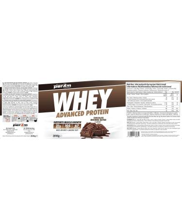 Per4m Whey Protein 900g Chocolate Brownie Paste - Buy Online on GoSupps.com