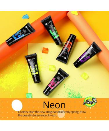 Ur Sugar Polygel Set Neon - 6 Color Nail Extension Gel Tubes | Green & Yellow Builder Gel for Perfect Nails | International Shipping Available - Buy Online on GoSupps.com