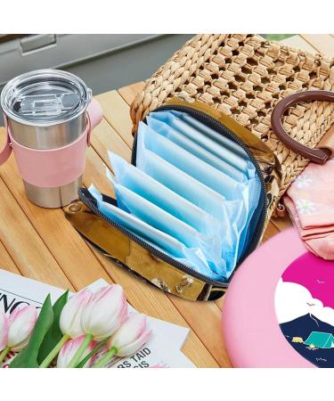 Stylish Women's Napkin Storage Bag | Portable Menstrual Cup & Bandages | Ideal for Music Lovers - Buy Online on GoSupps.com