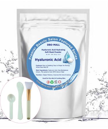 Hydro peel off face soft mask powder 500g hyaluronic acid modeling mask beauty salon professional spa as well as DIY moisture mask/sound/mud for skin care treatment. - Buy Online on GoSupps.com