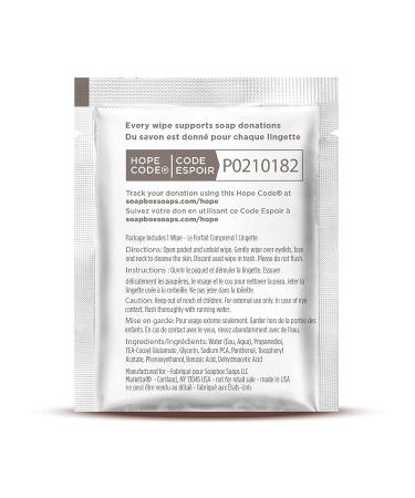 Soapbox Fragrance-Free Makeup Remover Wipes - Gentle Cleansing Pads for Eye Makeup, Dirt, and Oil - Alcohol-Free - 50 Count - Buy Online on GoSupps.com