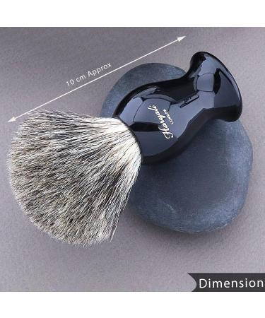 Haryali London 5pc Men's Shaving Kit with 3 Edge Razor, Black Badger Hair Brush, Bowl, Soap, and Stand - Ideal Set for Men - Buy Online on GoSupps.com