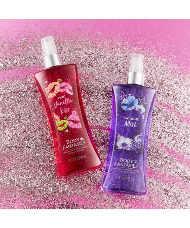 BODY FANTASIES SIGNATURE Pink Vanilla Kiss Fantasy Body Spray - 8 Fl Oz - Buy Online on GoSupps.com