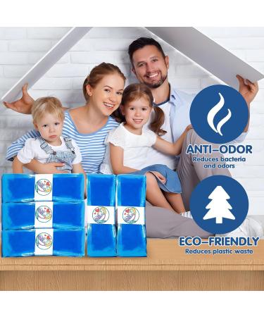 VIPNAJI 9 Pack Diaper Pail Refill Cassettes - Compatible Baby Diaper Pail Refills for All Models - Buy Online on GoSupps.com