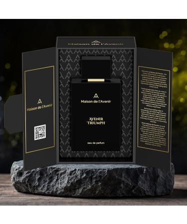 Maison de l'Avenir Avenir Triumph - Citrus Spicy - with notes of Grapefruit Mint Jasmine Violet and Amber- Unisex - Cologne for Men - Perfume for Women - Long Lasting - Fine Niche Fragrance - Buy Online on GoSupps.com