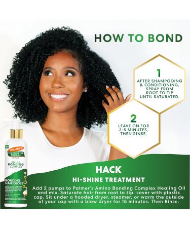 Palmer's Hair Gloss with Coconut Oil & Vitamin E - Hydrating Anti-Frizz Heat Protectant for All Hair Types | 4 fl. oz - Shop Internationally - Buy Online on GoSupps.com