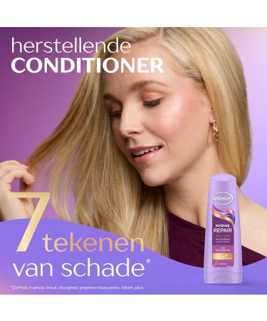 Unilever Benelux Andr lon Intense Repair Conditioner developed to transform damaged hair into wonderfully repaired and shiny hair 6 x 200 ml Value pack - Buy Online on GoSupps.com